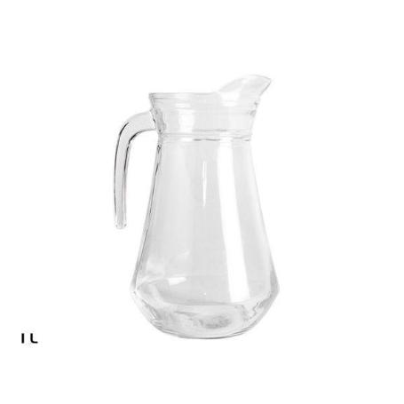 1 LT. JARRA VENUS 1000 CC CRISTAL TRANSPARENTE SIMILAR JARRA BROC