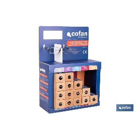 EXPOSITOR CON 20 GAFAS GRADUADAS