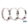 ABRAZADERA INOX A-2 BANDA 12MM 25-40 VENTA UNITARIA