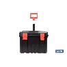 CAJA DE HERRAMIENTAS HEAVY DUTY CON ASA TELESCÓPICA Y RUEDAS 530 X 355 X 390 MM