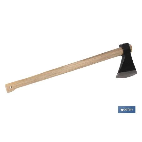 HACHA VIZCAINA MANGO MADERA 3000GR