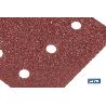 HOJA DE LIJADO LIJADORA ORBITAL 8 AGUJEROS 114 X 140 MM G 120   CAJA 5 UNID.