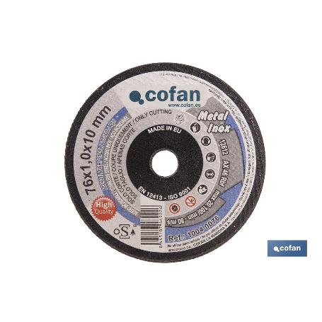 DISCO CORTE - 115X1,6X22,23 INOX PROFES.