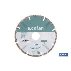 DISCO ELECTRODEP.  REFORZ. 115 MM