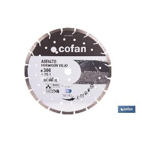 DISCO DIAM. ASFALTO, HORMIGON VIEJO 300MM