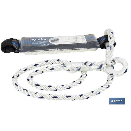 ABSORBEDOR DE ENERGÍA CON CUERDA 1,5 M