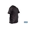CAMISETA TRANSPIRABLE MODELO PILOTE NEGRA 160 G/M2 TALLA-S