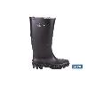 BOTA ALTA DE AGUA PVC NEGRA OB FO SR TALLA 43