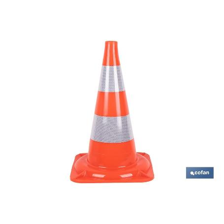 CONO DE SEÑALIZACIÓN 50 CM