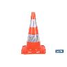 CONO DE SEÑALIZACIÓN 50 CM