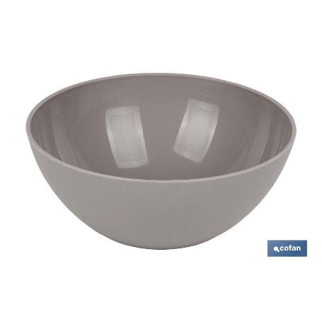 BOL MODELO ALBAHACA 950ML COLOR PIEDRA 17X7CM VENTA UNITARIA