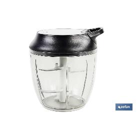 PICADORA MANUAL, TAPA Y ACCESORIO BATIDOR 900 ML