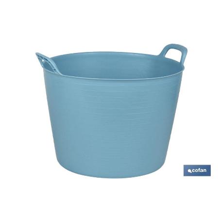 CAPAZO 42 L AZUL CLARO 48.5 X 45 X 38 CM   CAJA 6 UNID.