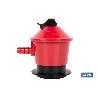 REGULADOR DE GAS BUTANO 50 MBAR