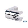 SOPORTE DE DUCHA PARA PARED COLOR CROMO ABS