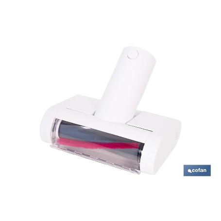 CEPILLO DE ASPIRADORA CON LUZ UV PARA TAPICERÍAS, PELO DE MASCOTAS Y COLCHONES REF. 45053301/02