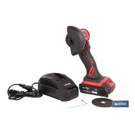 MINIAMOLADORA A BATERÍA LI-ION 20 V 19500 RPM 76 MM