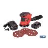 LIJADORA ORBITAL A BATERÍA LI-ION 20 V 125 MM 10000 RPM