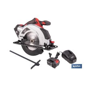 SIERRA CIRCULAR A BATERÍA LI-ION 20 V Ø185 MM