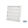 REJILLA DE VENTILACIÓN ABS BLANCO LAMAS MÓVILES Ø15 CM   CAJA 5 UNID.
