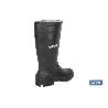 BOTA ALTA DE AGUA PVC NEGRA TALLA 41