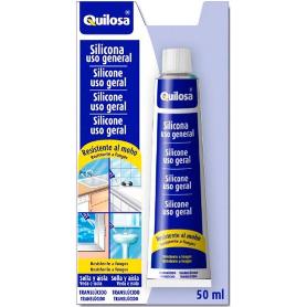 QUILOSA SILICONA ORBASIL ACIDA ANTIMOHO TUBO 85ML BLANCO 43044