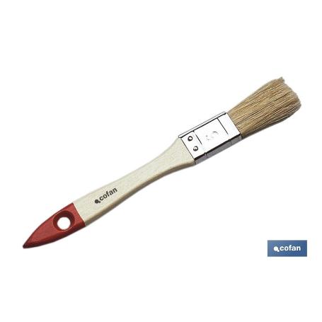 PALETINA TRIPLE 20 MM CON MANGO DE MADERA Nº  9