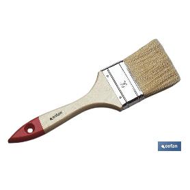 PALETINA TRIPLE 60 MM CON MANGO DE MADERA Nº 30