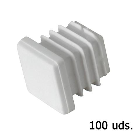 CONTERA PLASTICO CUADRADA 30X30 MM. BOLSA 100 UNIDADES