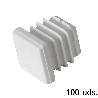 CONTERA PLASTICO CUADRADA 30X30 MM. BOLSA 100 UNIDADES
