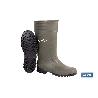 BOTA ALTA DE AGUA PVC VERDE TALLA 36