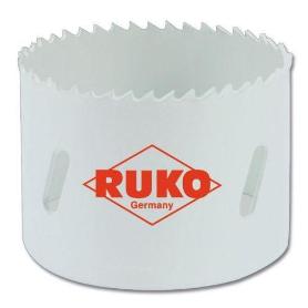 RUKO-126060-CORONA PERFORADORA HSS-CO 8 BIMETAL CON DENTADO FINO (DIAMETRO  60 MM)