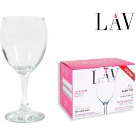 34 CLS COPA AGUA - VINO  REFORZADA EMPIRE LAV - CAJA 6 UNIDADES
