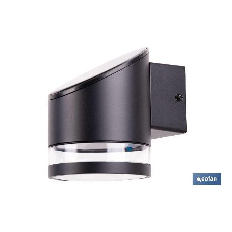 APLIQUE LED SOLAR NEGRO CON SENSOR 3,7 V 1,2 AH IP65 3000 K 120 X 90 X 120 MM