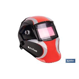 CASCO DE SOLDADURA AUTOMÁTICO RED SURFING (ARC/MIG/MAG/TIG)