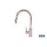 GRIFO DE COCINA DE ACERO INOX. CON MANGUERA EXTENSIBLE Y 2 FUNCIONES 400 X 220 X 54 MM