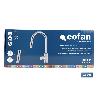 GRIFO DE COCINA DE ACERO INOX. CON MANGUERA EXTENSIBLE Y 2 FUNCIONES 400 X 220 X 54 MM