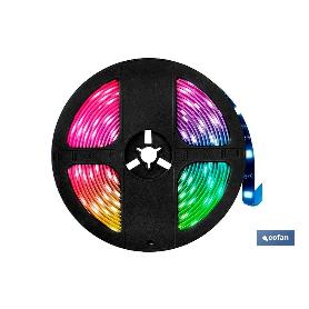 TIRA LED 12 V IP65 CON CONTROL REMOTO 3 M