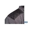 SUDADERA RANGER CUELLO CREMALLERA 280GMS GRIS-NEGRO T-XXL