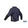 SUDADERA RANGER CUELLO CREMALLERA 280GMS AZUL-NEGRO T-M