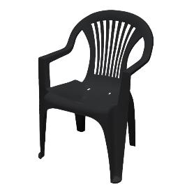 SILLON RESINA ADRA ANTRACITA