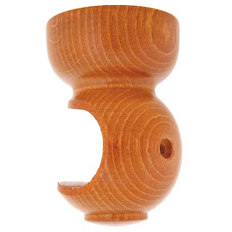 SOPORTE MADERA LISO TECHO 28X82 MM. TECA