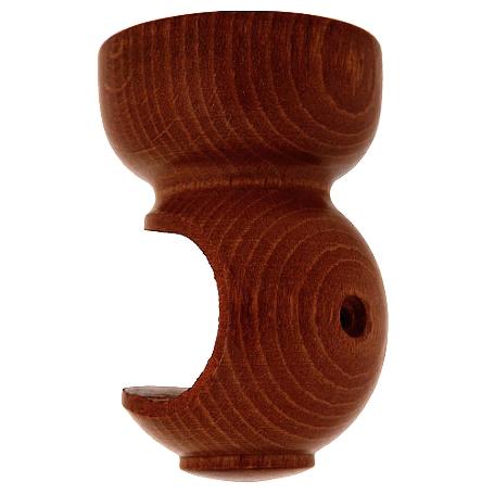 SOPORTE MADERA LISO TECHO 20X 68 MM. NOGAL