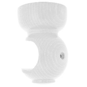 SOPORTE MADERA LISO TECHO 20X 68 MM. BLANCO