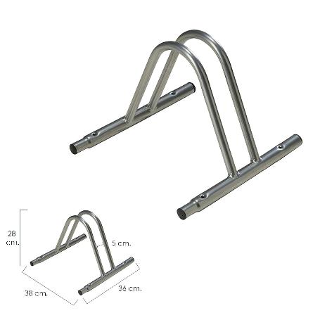 SOPORTE PARA  BICI SUELO INDIVIDUAL MODULAR