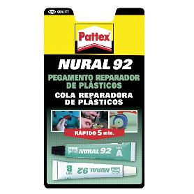 NURAL- 92 TRANSPARENTE (JUEGO 2 TUBOS 22 CM³.)