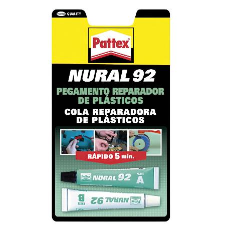 NURAL- 92 TRANSPARENTE (JUEGO 2 TUBOS 22 CM³.)