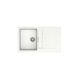 FREGADERO QUARZEX OSLO 86*50*20BCO.A880120020 ROCA