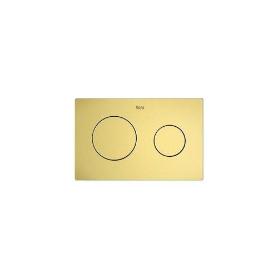 PULSADOR PL10 DUAL ORO CEPILLADO A8901890VA ROCA
