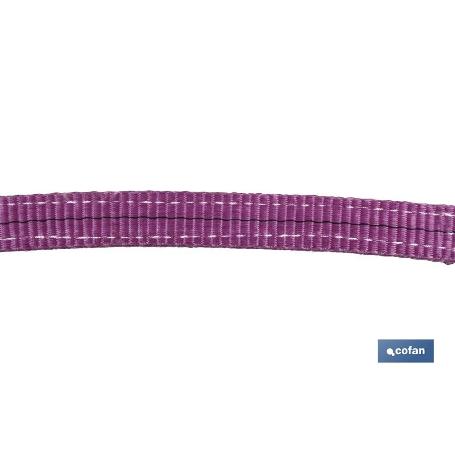 ESLINGA PLANA POLIESTER 1000KG X 4MTS